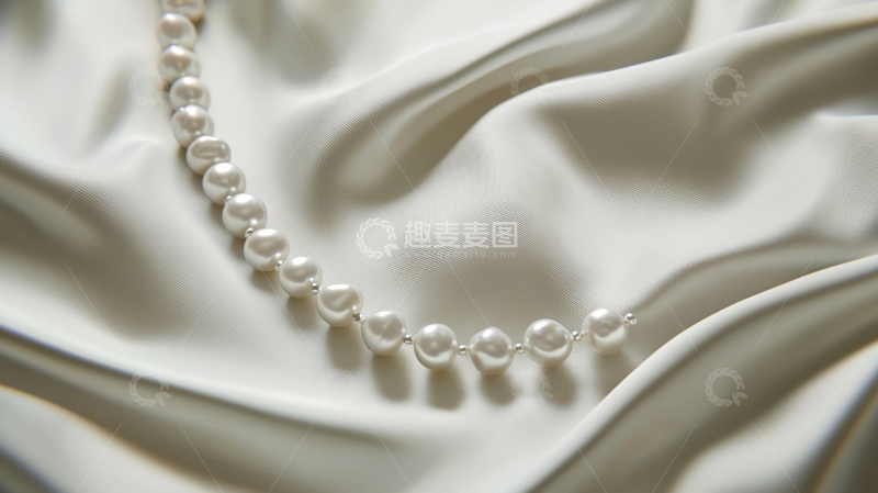 高清大图下载【趣麦麦图】珍珠项链