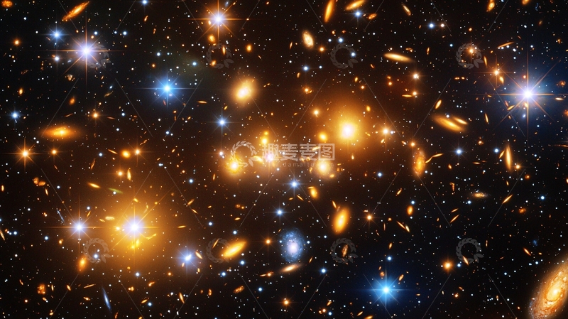 高清大图下载【趣麦麦图】星空宇宙星云银河背景