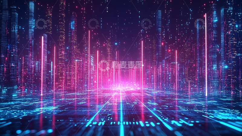 高清大图下载【趣麦麦图】未来科技城市45