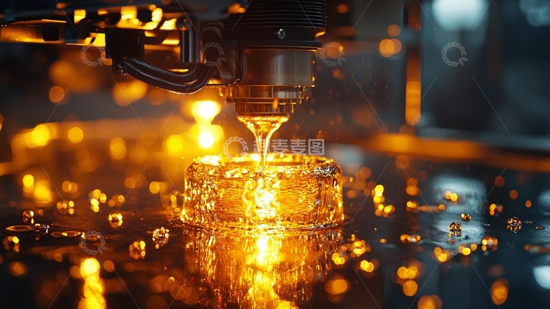 高清大图下载【趣麦麦图】玻璃制品生产