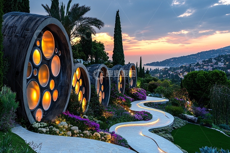 高清大图下载【趣麦麦图】地中海风格建筑