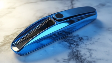 蓝色金属质感小工具