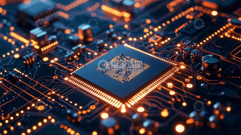 高清大图下载【趣麦麦图】电路板特写