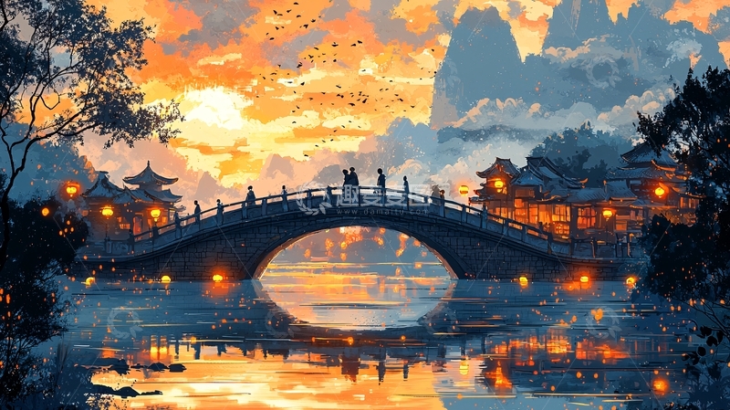 高清大图下载【趣麦麦图】水墨画