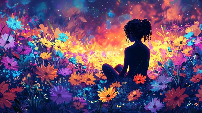 高清大图下载【趣麦麦图】女孩