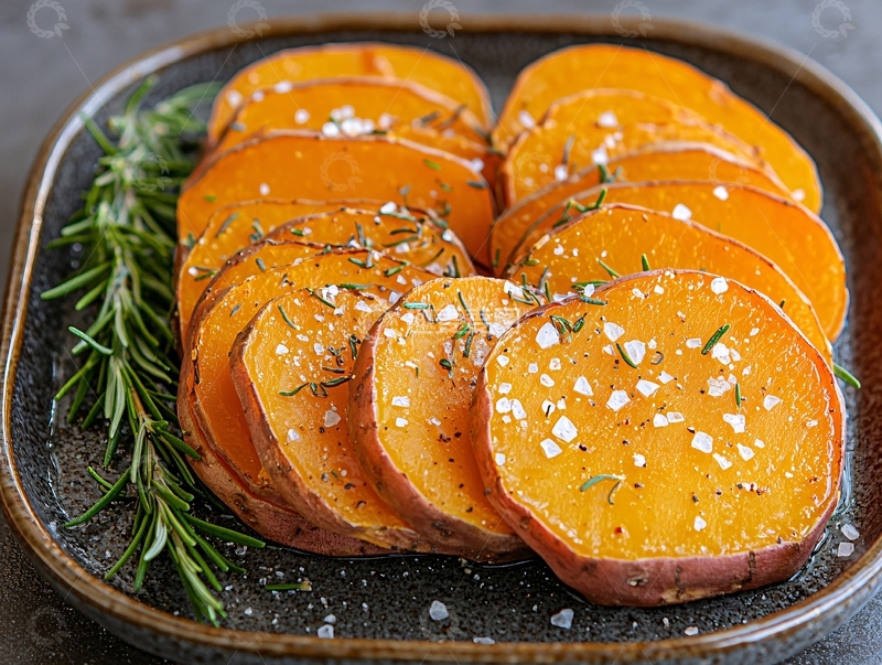 高清大图下载【趣麦麦图】烤红薯片