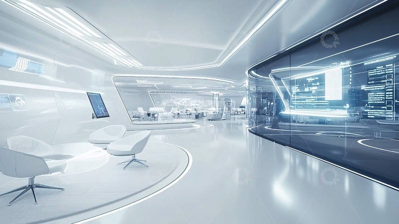 高清大图下载【趣麦麦图】未来科技感空间11