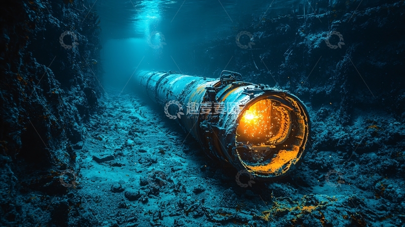 高清大图下载【趣麦麦图】深海沉船残骸