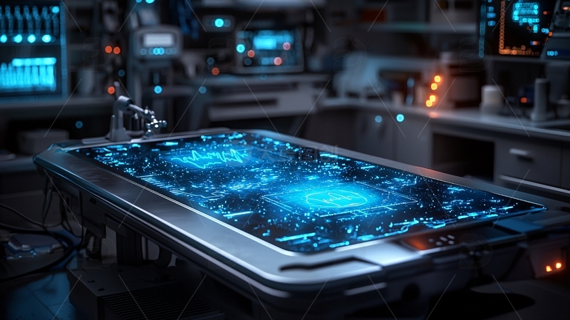 高清大图下载【趣麦麦图】未来科技实验室