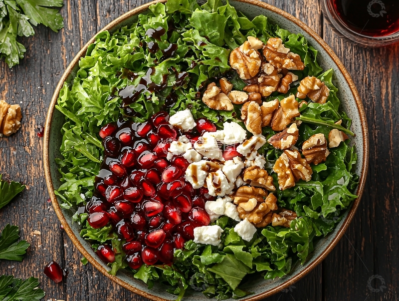 高清大图下载【趣麦麦图】丰盛的沙拉