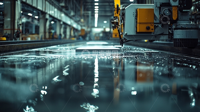 高清大图下载【趣麦麦图】工厂车间金属切割