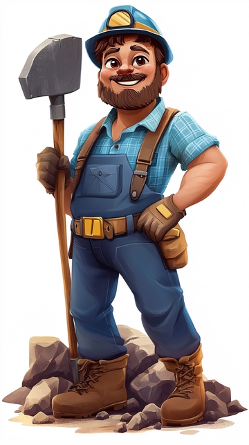 卡通矿工