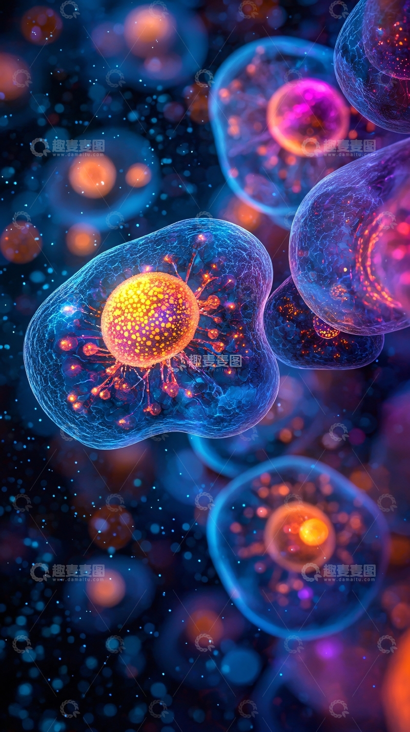 高清大图下载【趣麦麦图】细胞微观世界