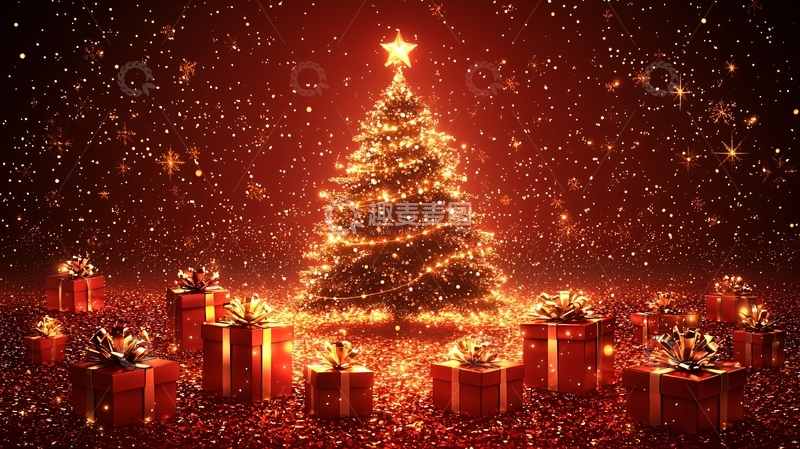 高清大图下载【趣麦麦图】圣诞树