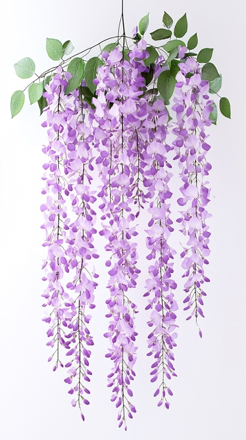 紫色人工紫藤花藤