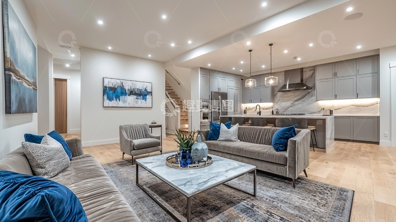 高清大图下载【趣麦麦图】现代简约风格客厅28