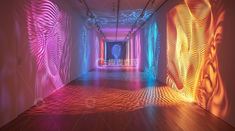高清大图下载【趣麦麦图】光影走廊7