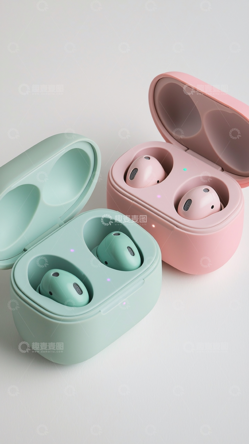 高清大图下载【趣麦麦图】蓝牙耳机