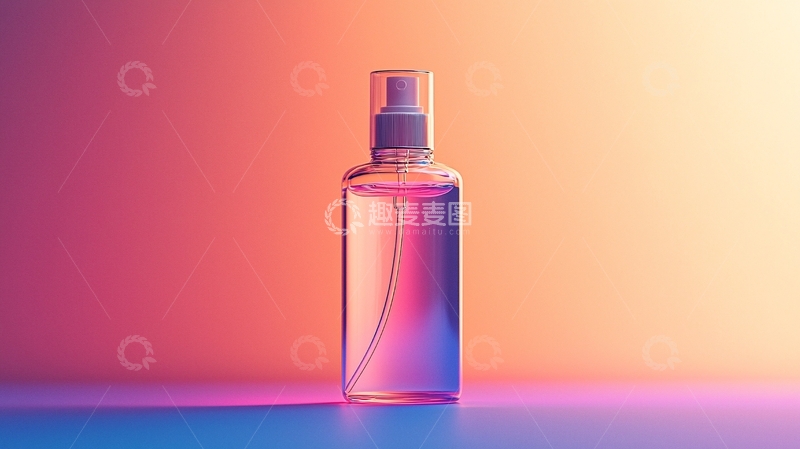 高清大图下载【趣麦麦图】透明瓶装液体产品