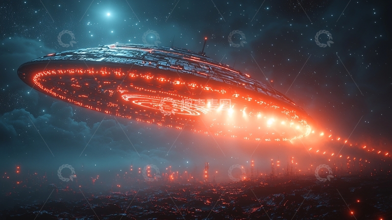 高清大图下载【趣麦麦图】宇宙飞船