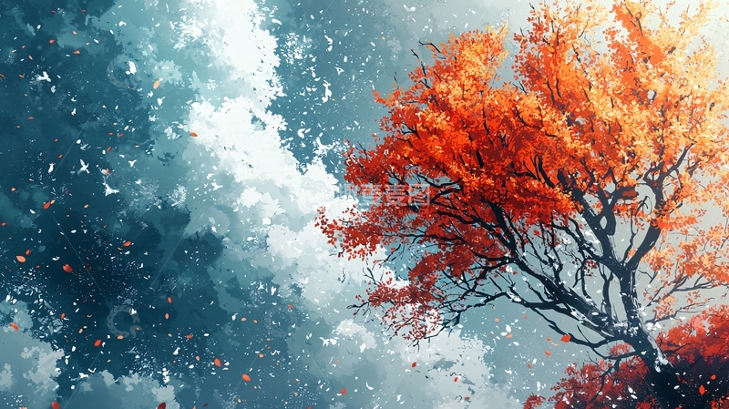 高清大图下载【趣麦麦图】水墨画风格