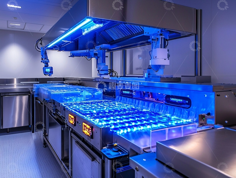 高清大图下载【趣麦麦图】自动化厨房