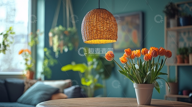 高清大图下载【趣麦麦图】温馨舒适的居家场景