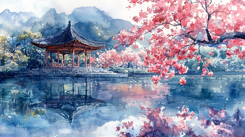 高清大图下载【趣麦麦图】水墨画