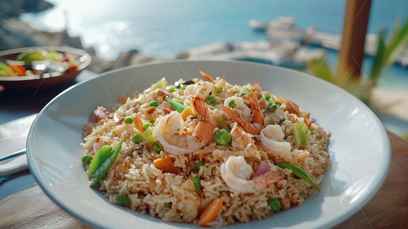 海鲜炒饭