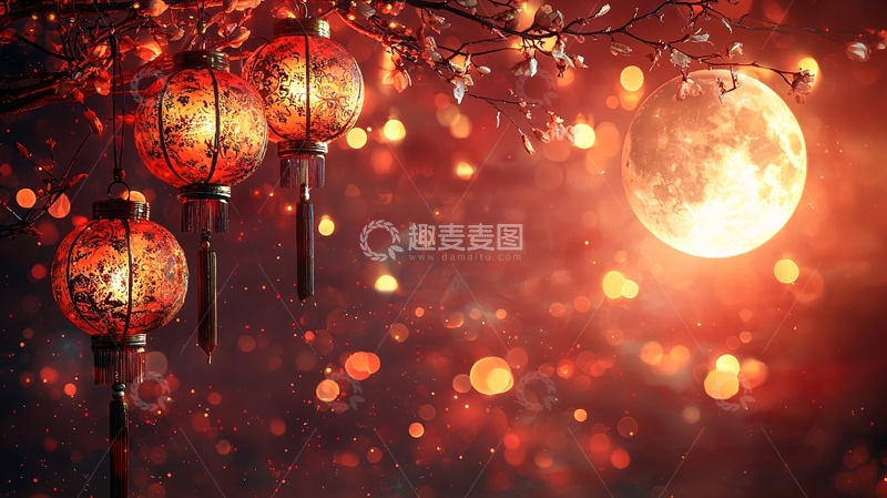 高清大图下载【趣麦麦图】红灯笼