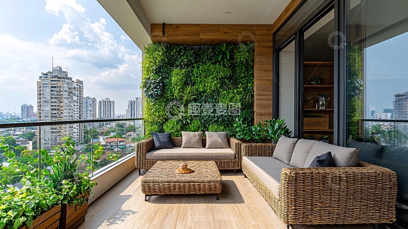 高清大图下载【趣麦麦图】阳台花园设计