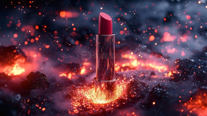 高清大图下载【趣麦麦图】烈焰红唇