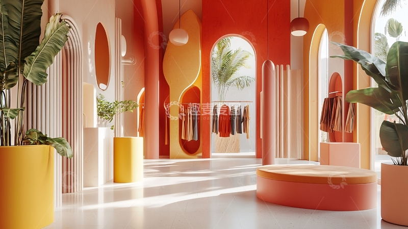 高清大图下载【趣麦麦图】抽象空间