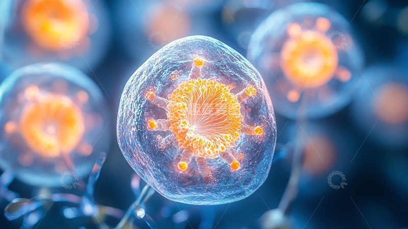 高清大图下载【趣麦麦图】细胞病毒