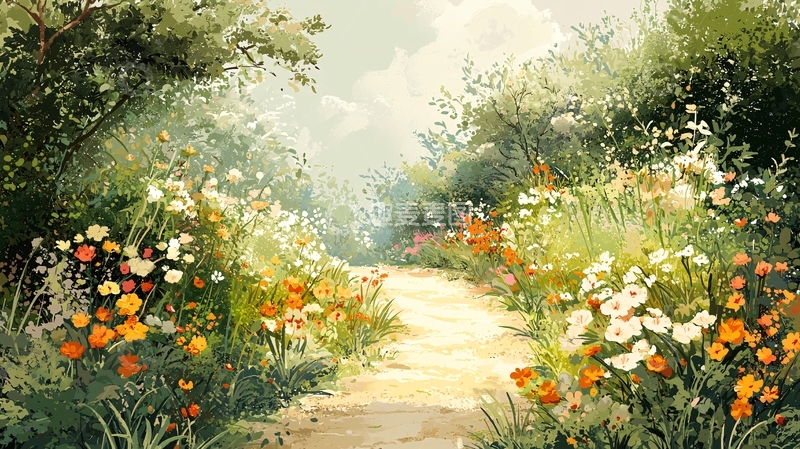 高清大图下载【趣麦麦图】油画风景画