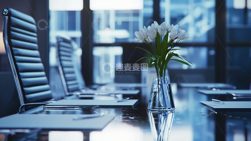 高清大图下载【趣麦麦图】现代化会议室