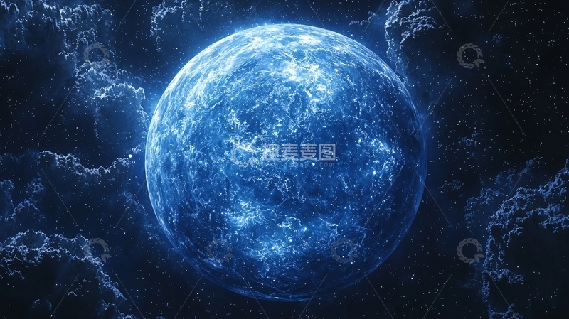 高清大图下载【趣麦麦图】蓝色星球