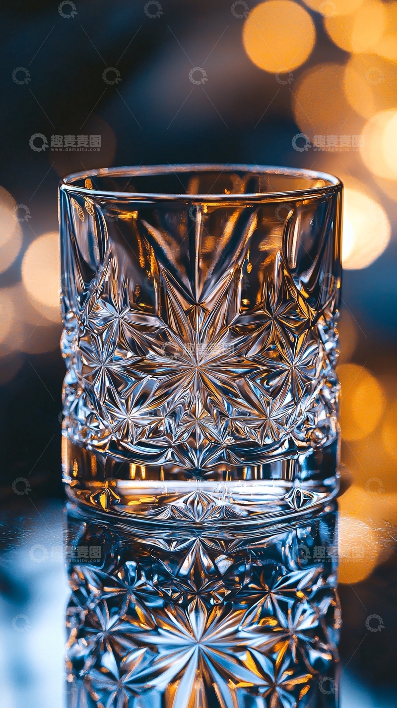 高清大图下载【趣麦麦图】-水晶酒杯