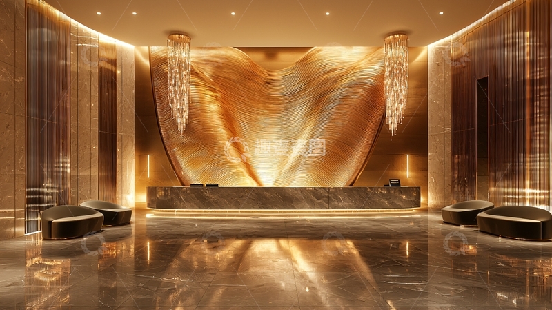高清大图下载【趣麦麦图】高端酒店大堂