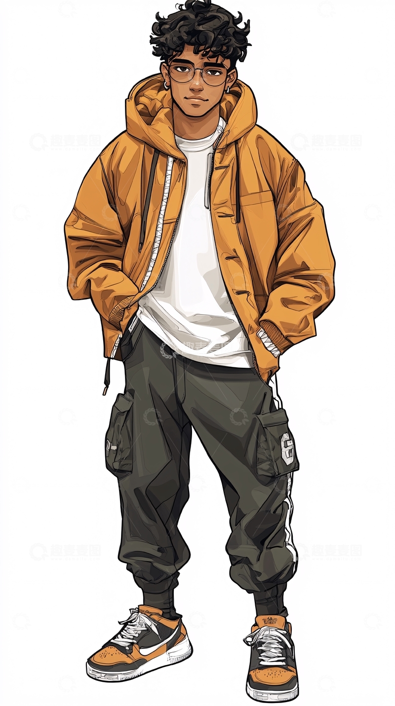 高清大图下载【趣麦麦图】卡通人物35