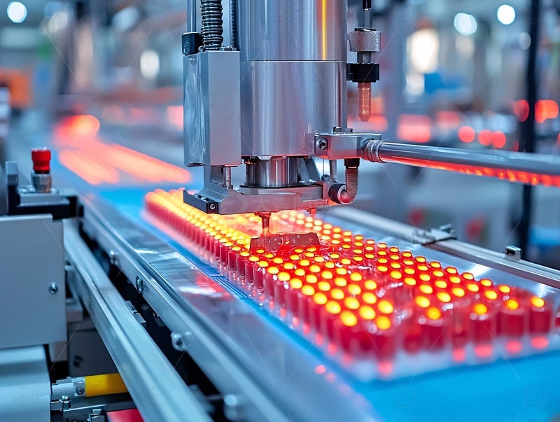 高清大图下载【趣麦麦图】自动化生产线