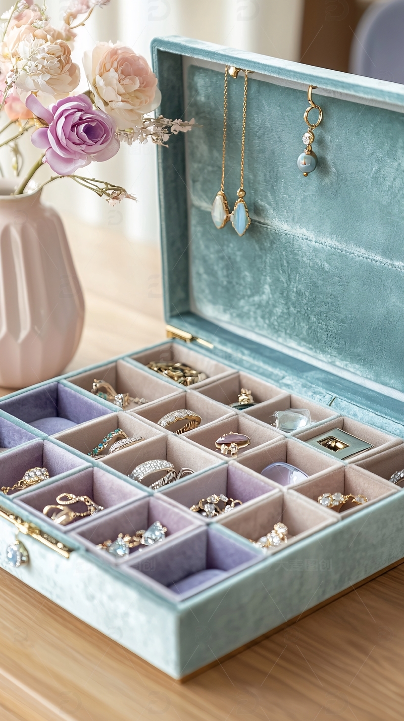 高清大图下载【趣麦麦图】首饰盒