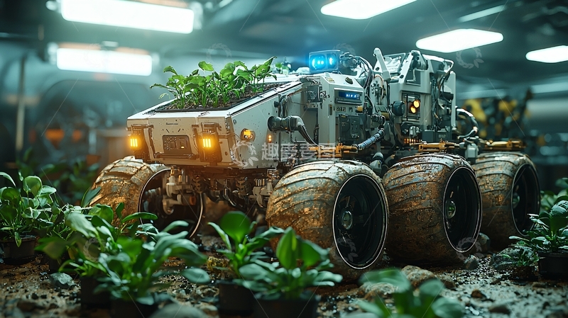 高清大图下载【趣麦麦图】火星探测车