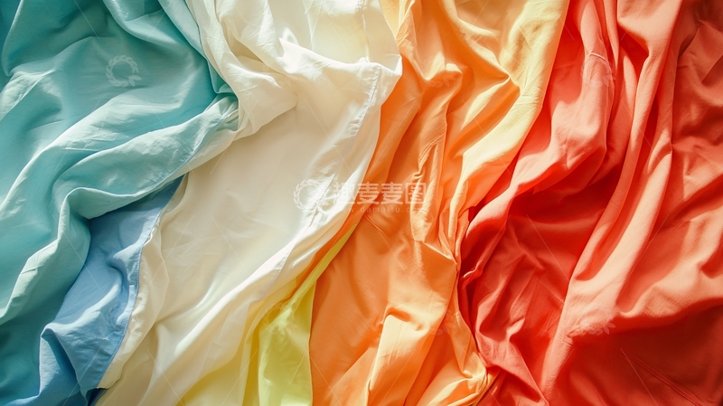 高清大图下载【趣麦麦图】彩虹旗帜