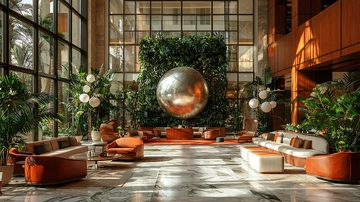 酒店大堂奢华设计