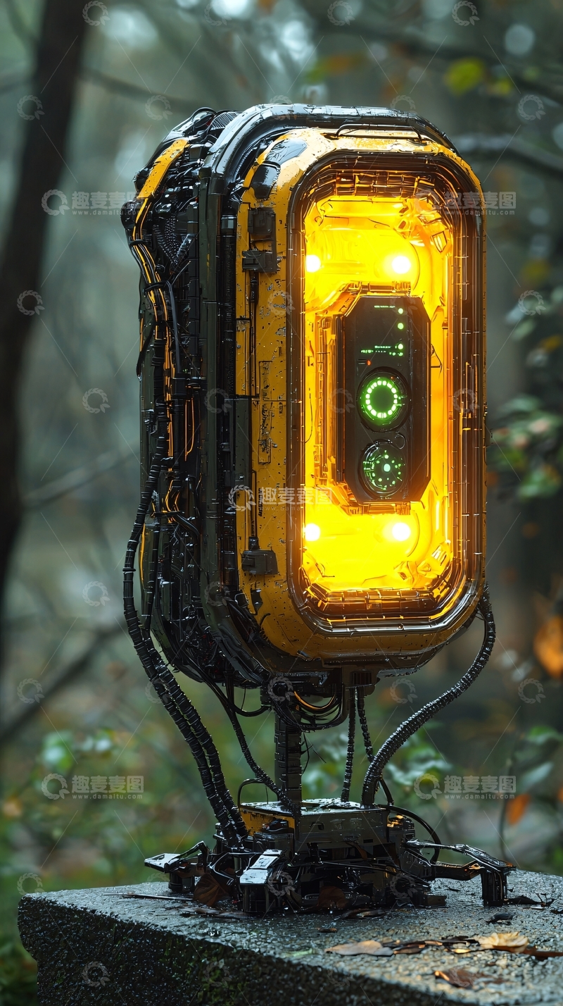 高清大图下载【趣麦麦图】未来科技设备