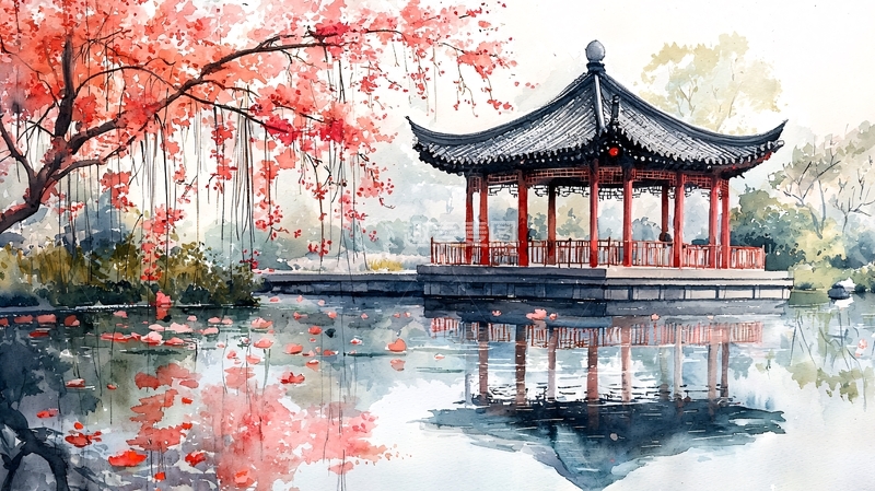 高清大图下载【趣麦麦图】水墨画