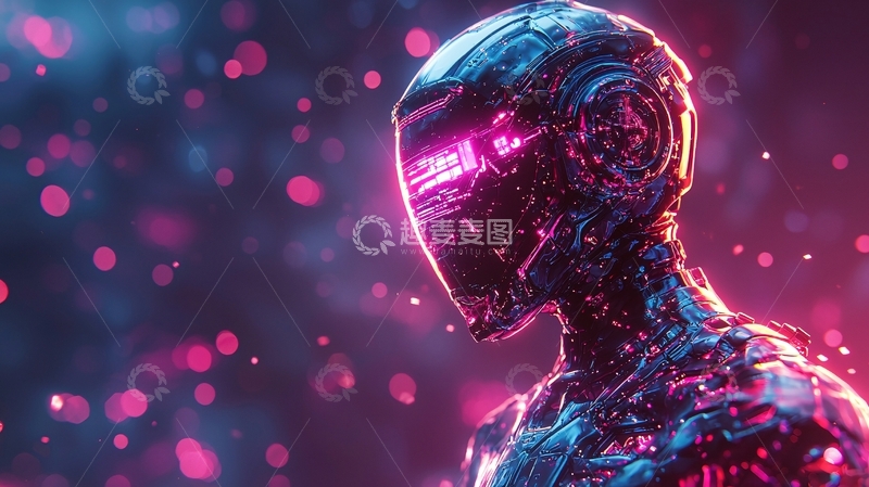 高清大图下载【趣麦麦图】赛博朋克未来战士