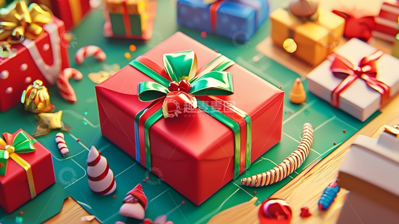 高清大图下载【趣麦麦图】圣诞礼物