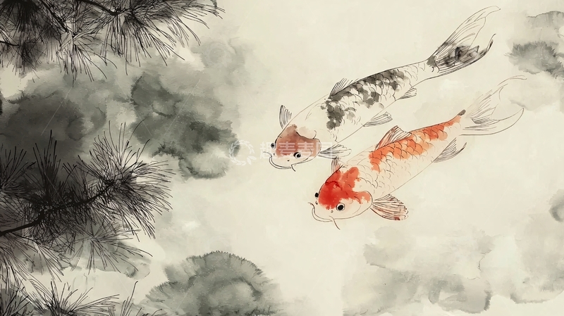 高清大图下载【趣麦麦图】水墨画